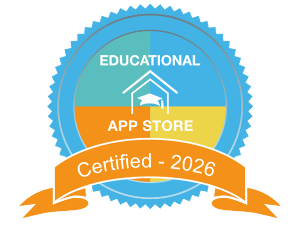 Educational App Store — Certified 2026. SpellCast rated 5 out of 5.
